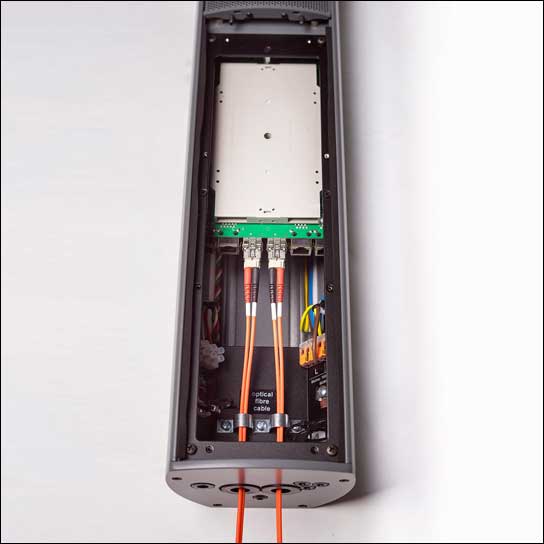 Die neuen Modelle der Linea-Focus-Serie von Fohhn mit Optocore-Schnittstelle