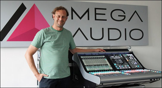 Jetzt mit ihm SSL-Pulte kennen lernen: Lars Lüdemann von Mega Audio