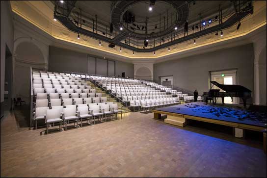 Constellation macht's möglich: Das Atrium Theater in der San Francisco Opera bietet knapp 300 Besuchern eine komplett flexible Akustik.