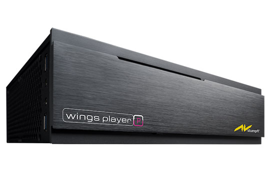 Der Wings-Player: High-End-Digital-Signage