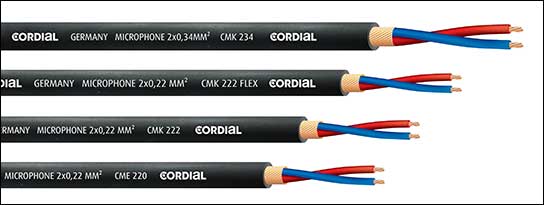 Mikrofonkabel CMK 234von Cordial