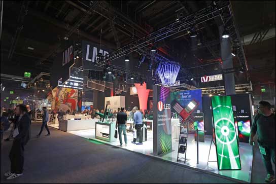 Und so sah die LMP City auf der Prolight + Sound 2016 aus.