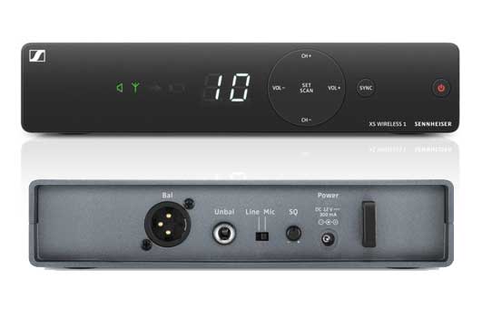 Der Receiver der neuen XS Wireless 1-Serie von Sennheiser