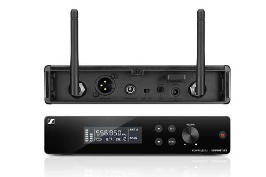 Der Receiver der neuen XS Wireless 2-Serie von Sennheiser