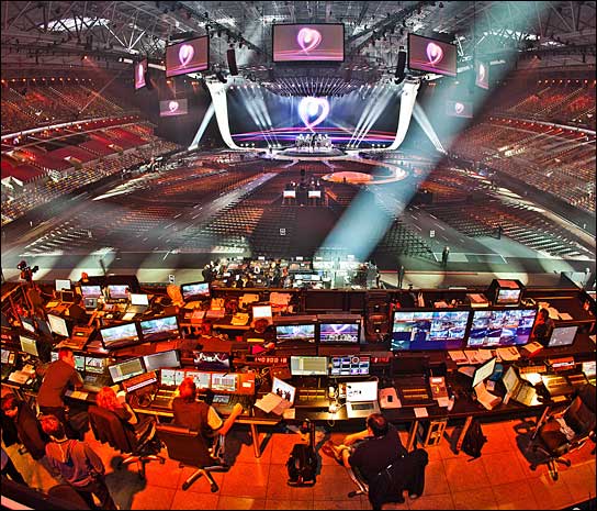 Wie arbeitet es sich vor Ort? Die Umfrage des VPLT wird Infos liefern. Das Bild stammt vom ESC 2011 (Foto: Ralph Larmann).