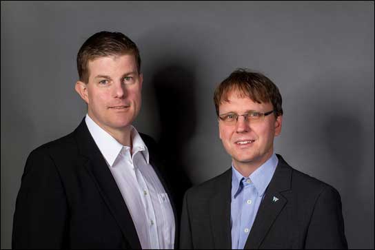 Sie sind seit 1991 ein Team: Alexander Wilhelm (links) und Andreas Willhalm