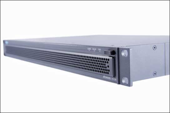 Riedels STX-200 mit HD-SDI und symmetrischemXLR-Audio-I/Os in Broadcastqualität 