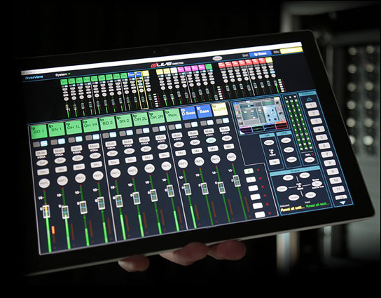 Der dLive Director ist ein Multi-Plattform-Editor und eine Control-Software für die dLive-Pulte von Allen & Heath.