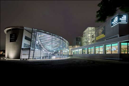 Die neue Eingangshalle des Van Gogh Museums von Hans van Heeswijk (Fotos: Jan-Kees Steenman)