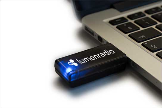 Klein, schnell und zuverlässig: LumenRadio CRMX Nova TX USB