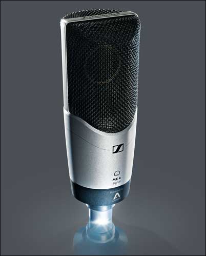 Endlich in der digitalen Version: das Sennheiser MK 4 digital mit A/D-Wandler- und Vorverstärkertechnologie von Apoge