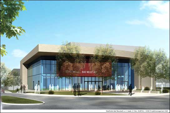 Neubau der Stadthalle Bad Neustadt a.d. Saale: Thomann sorgt für die Technik