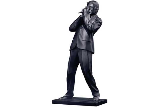 Ein Geschenk an die Stadt Montreux: die von Claude-Nobs-Statue von Andreas Altmann