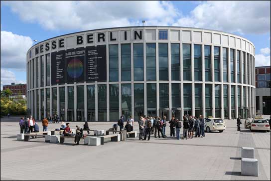 Der Standort der Stage|Set|Scenery: Die Messe Berlin