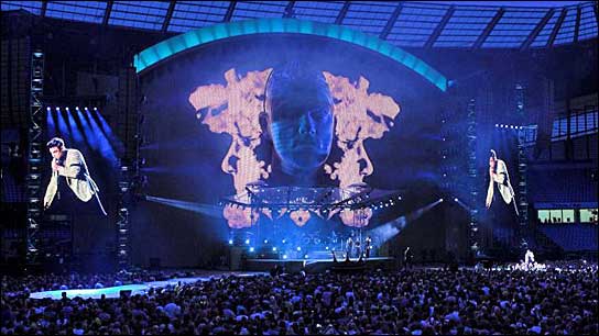 Robbie Williams 2013 Foto: Louise Stickland