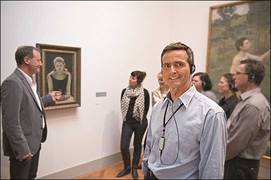 Einsatz von Phonak Roger Guide-U im Museum