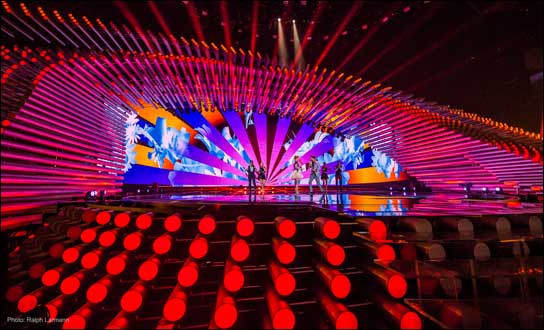 ESC 2015: Ein Set nach Maß für alle 27 Nationen; Fotos: Ralph Larmann