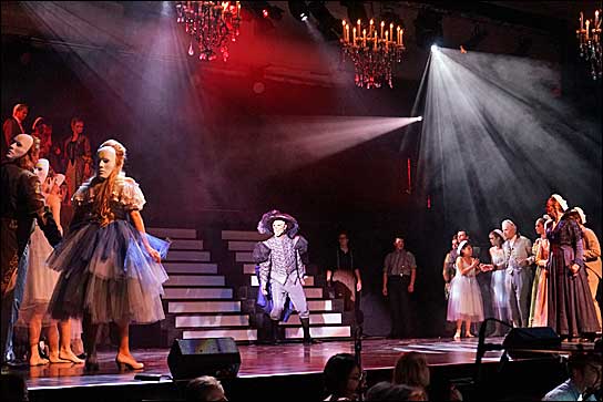 Das Musiktheaterstudio der Anton Bruckner Privatuniversität zeigt"Das Phantom der Oper"