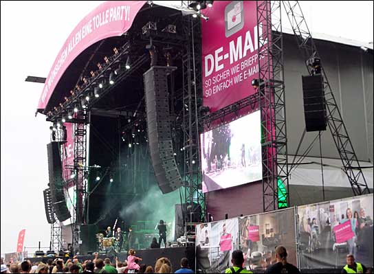 Technik von Electro-Voice mit TSE in Tempelhof