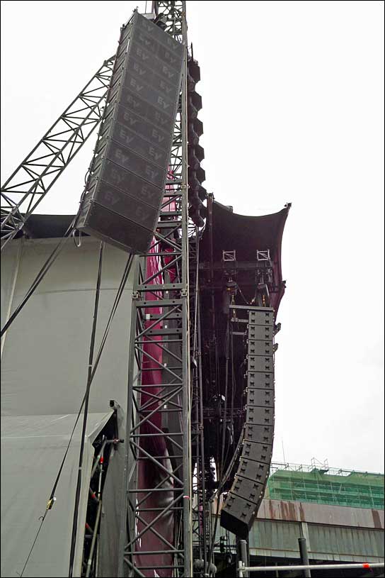 Technik von Electro-Voice mit TSE in Tempelhof