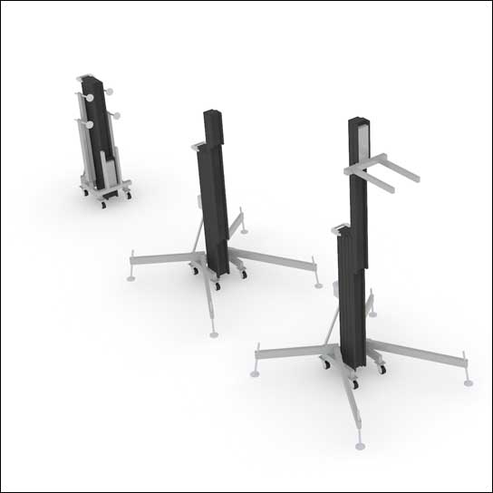Darstellung der Traversenlifte in Vectorworks Spotlight 2015
