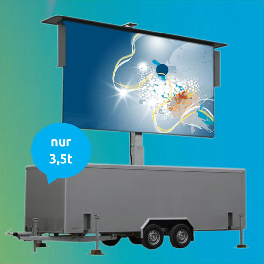 Hochwertige LED-Mobile auch für  kleinere Events: die neuen Trailer von GAHRENS + BATTERMANN