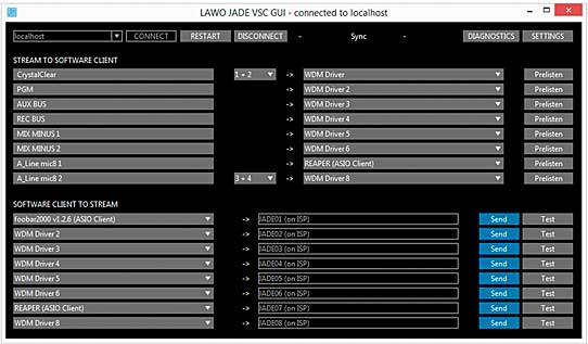 Virtual Sound Card "JADE VSC"