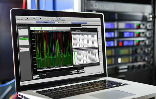 Neue Möglichkeiten bietet die Version 6.12 der Shure Wireless Workbench Software