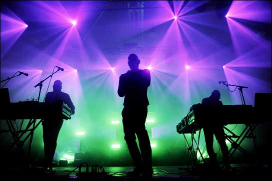 Covenant im Nebel beim M'era Luna Festival (Fotos: Daniela Vorndran)